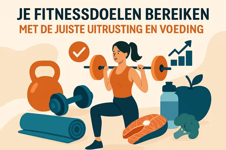 Je fitnessdoelen bereiken met de juiste uitrusting en voeding Je fitnessdoelen bereiken met de juiste uitrusting en voeding